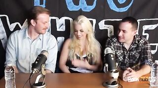 A whore woman shares her experiences and talks about sex in this video
