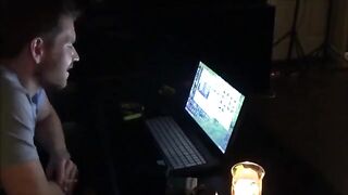A wife got so horny after watching a porn video and fucked her husband