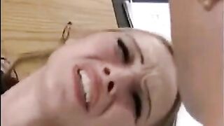 A hand with a member at the same time fuck a girl