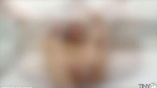 Fat guy fucks girl with braces in an intimate encounter