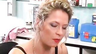 A girl has sex with her boyfriend and gets a clit piercing