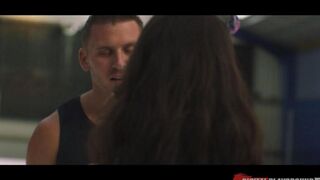 A fan met a hockey player and had sex with him at the stadium