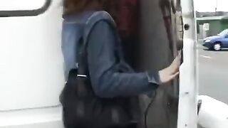 A hot girl is fucking with two guys in an interracial FMM threesome
