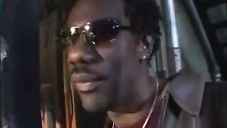 Thick black guy fucked in his ass hole with a big dick