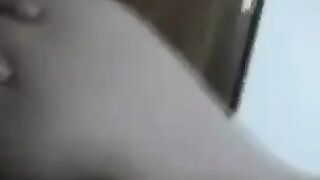 The negro man fucked her ass and made a home video of the sex
