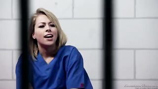 Two girls fucked in the prison cell by sextop1