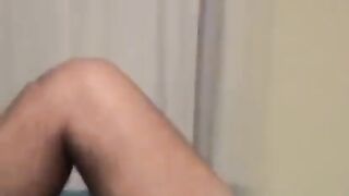 A guy masturbates his dick thinking about hot gay porn