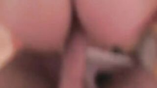 The guy fried a mature blonde with big natural tits on the couch