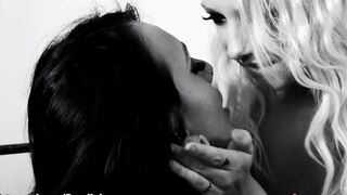 Two girls have lesbian sex with a dildo, bringing intense pleasure to each other