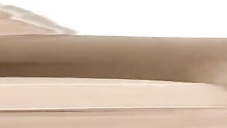 Two guys fucked brunette in her ass hole with intense DP