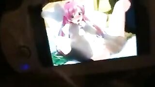 Hentai was very fond of and jerked off on them - other