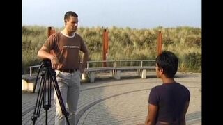 Babe from India has sex with two handsome guys