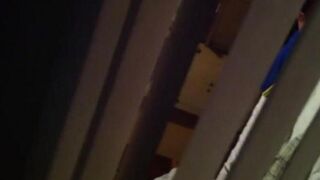 Hiding a camera to shoot sex of neighbors, like in many other videos