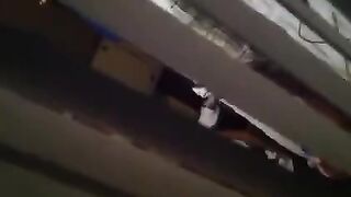 Hiding a camera to shoot sex of neighbors, like in many other videos