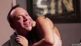 A girl was caught with someone else, so her boyfriend decided to act