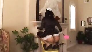 Fucking the housekeeper while the wife is at work and out of sight