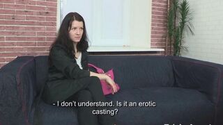 Girl was fucked at a casting for 700 euros by an agent
