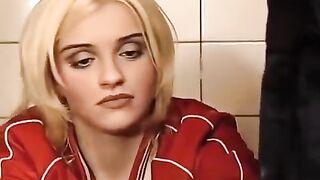 A girl got fucked in the washer by accident