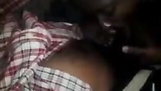A fat woman got her tight ass fucked by a negro in this hot homemade vid