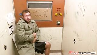 Eva Lovodi got her pussy filled with cum by horny guy
