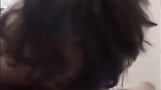 First-time anal sex experience for a young Italian brunette, rough and intense