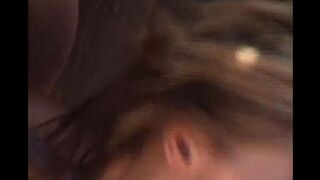 They ended up with a cumshot on the girl's face after wild sex