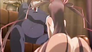 The guy had to sweat while fucking with an attractive woman