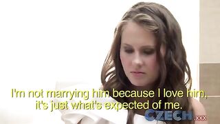 The witness of wedding somehow got intimate with a bride