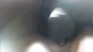Black girl’s wet pussy drips with cum in a steamy homemade scene