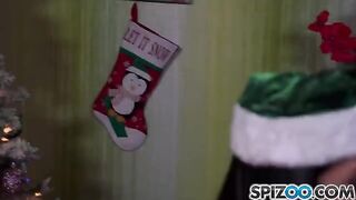 Two Snow Maidens are getting fucked by a Santa Claus