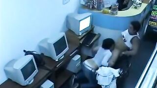 A cute girl showed her boobs to a stranger via webcam
