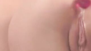 Babe fucked in her ass hole by two guys with big cocks