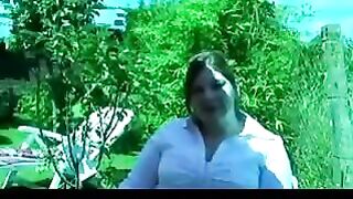 Casting for a fat girl turned around a hard cock, perfect for anal action