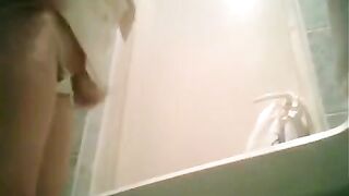 Camera in the toilet bowl, a secret pee peeking adventure