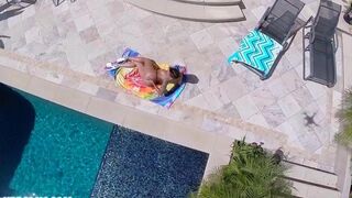 A negro man with a huge dick penetrated his neighbor’s pussy