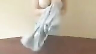 A chick with big milk teaches how to do it right