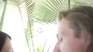A girl has no panties on under her skirt, and a camera is hidden