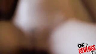Smiling girls shared boy’s cock in their mouths