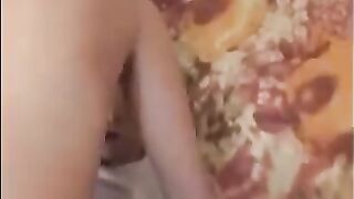 A long-legged model asked to touch her for a pussy, it was incredible!