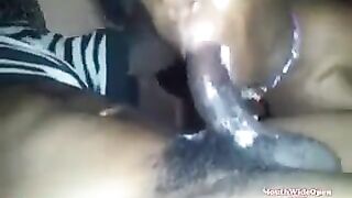 A very big black dick is more pleasant to lick