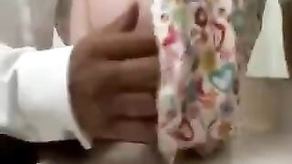 The young student already knows what to do with a penis