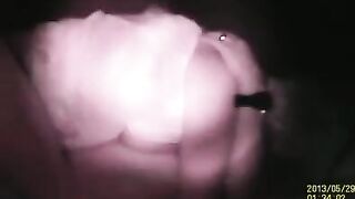 Sex with neighbors through the wall hole, an intense experience