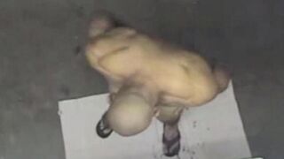 A naked man was spied on in the shower, and it’s quite hot