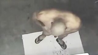 A naked man was spied on in the shower, and it’s quite hot