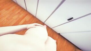 Street Fighter: Chun-li's MILF gets her huge breasts massaged in a sensual scene