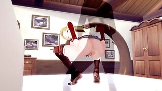 Jobless Reincarnation ZENITH GREYRAT loves cum - Mushoku Tensei Hentai