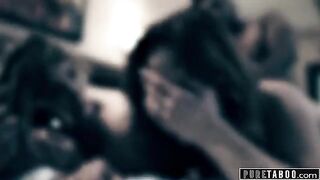 A sketchy doctor performs artificial insemination on pregnant Siri Dahl