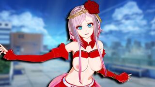 Destiny has a hot sex with her partner in this animated scene
