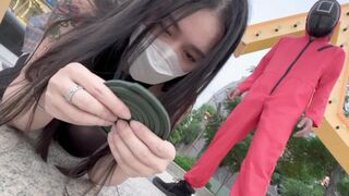 Adult version of the Squid Game, a hot Chinese girl is waiting for you!