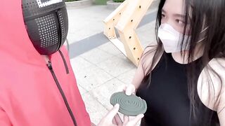 Adult version of the Squid Game, a hot Chinese girl is waiting for you!